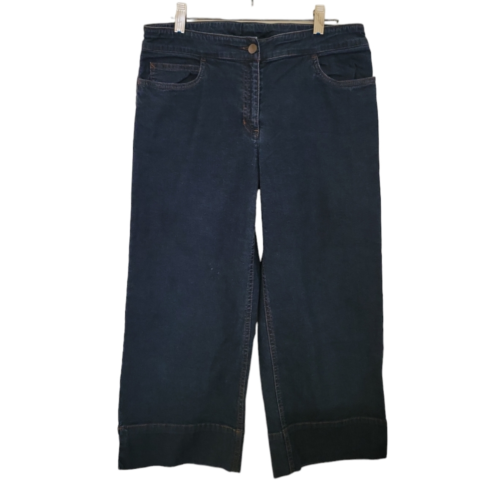 Eileen Fisher cropped loose fit Jeans